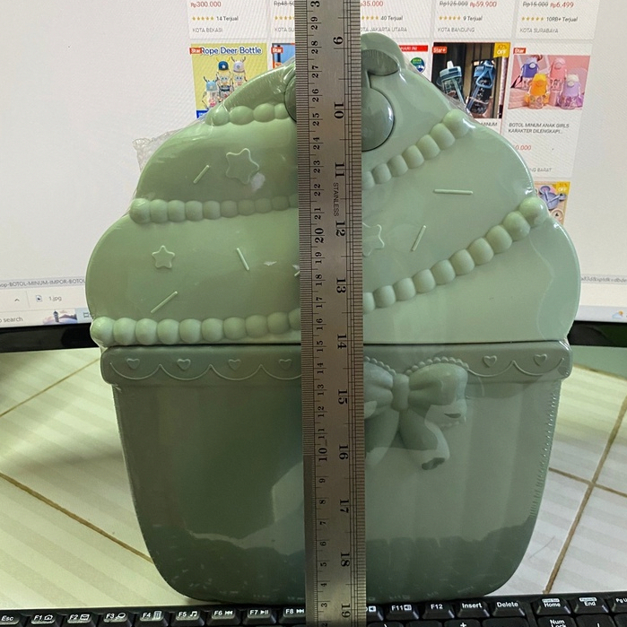 COD TEMPAT PERMEN BENTUK ES CREAM 28 CM PREMIUM