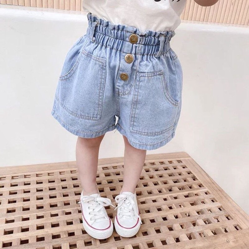 BERYL HOTPANTS Celana Pendek Denim Jeans Anak Perempuan