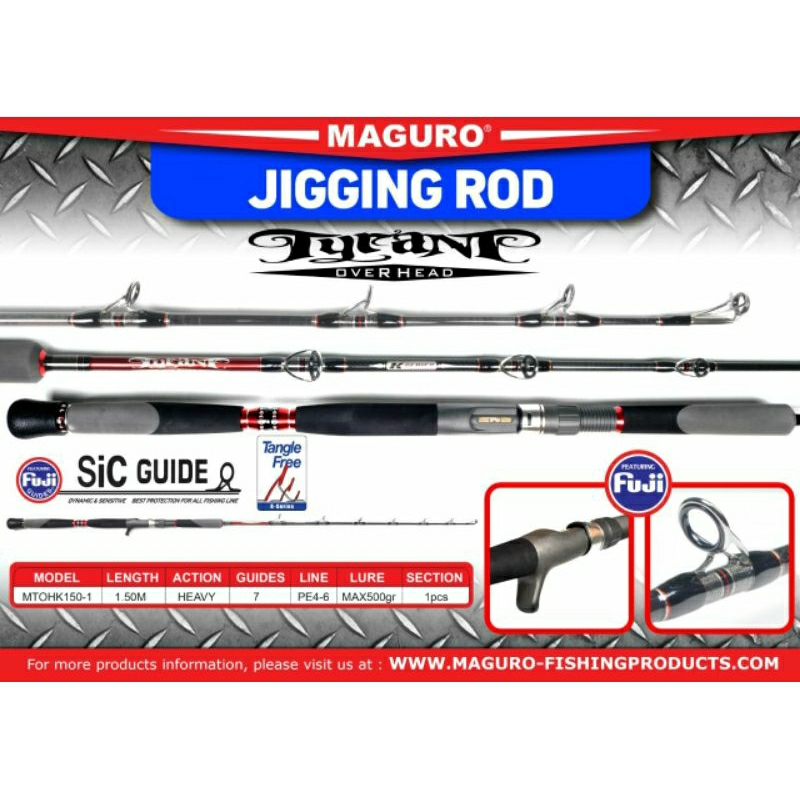 joranjigging OH MAGURO TYRANT pe 4-8