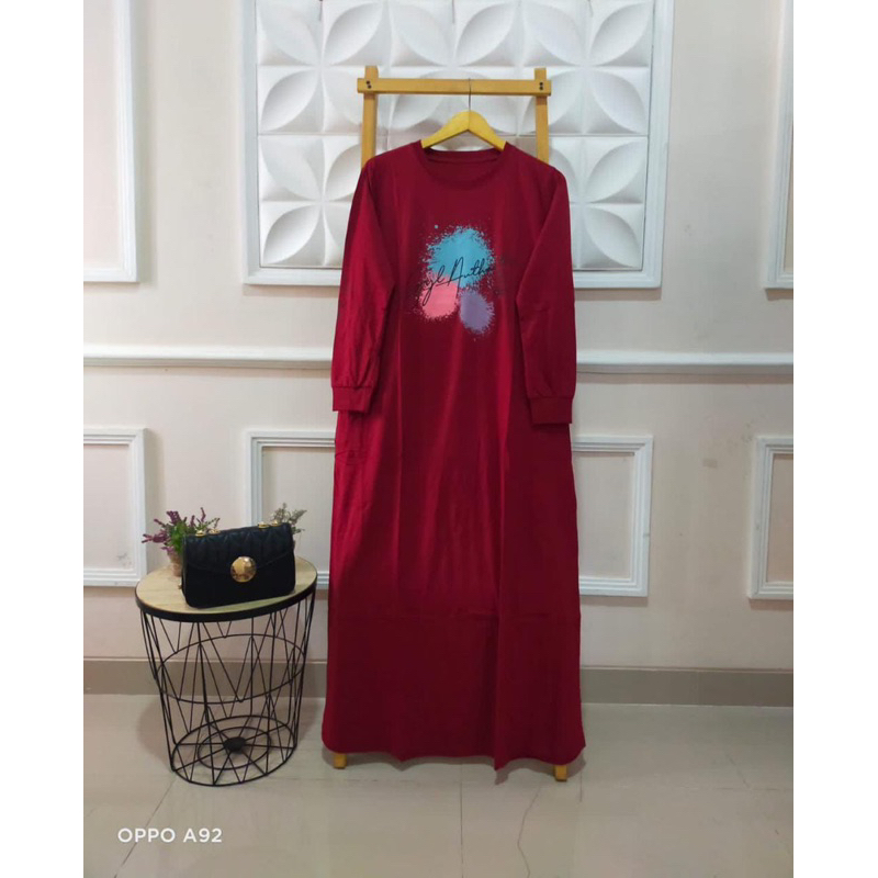 GAMIS WANITA KAOS GYL KEKINIAN IMPORT // DRES WANITA PREMIUM