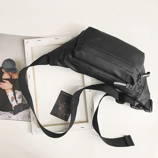Tas Pinggang Waist Bag Pria Import Waterproof Fashion Man Bag Kekinian Azgalery T182