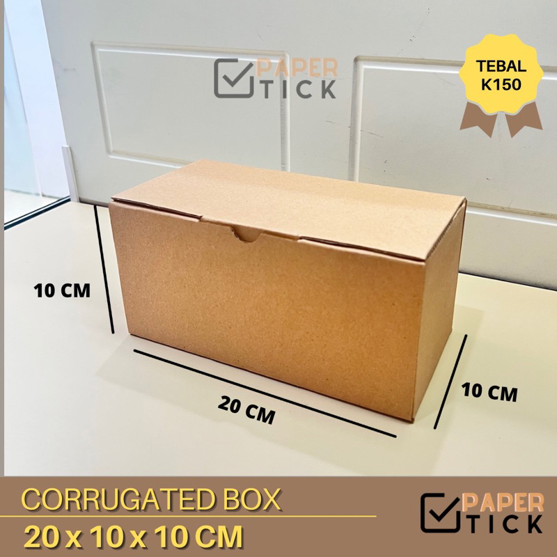 

T 20x10x10 CM Dus Corrugated Box Packaging Kemasan Box Kue DC
