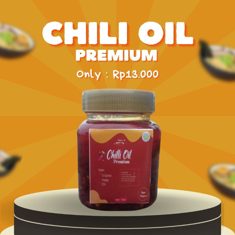 

Chili Oil Minyak Cabai Premium by Dapur Mami Ola 150gr