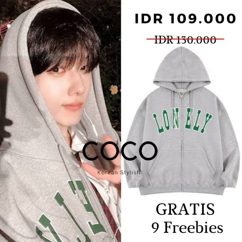 [GRATIS 9 FREEBIES] Hoodie resleting zipper park jisung lovely jaemin renjun mark jeno chenle nct dr
