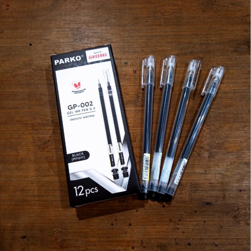 

(12pcs)pulpen gel PARKO/bolpoint gel GP-001/pulpen gel 0,5