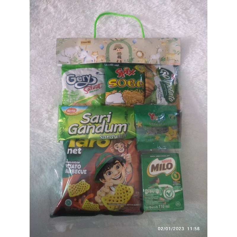 

Pesanan khusus Snack Custom, Jajanan Snack Ulang Tahun