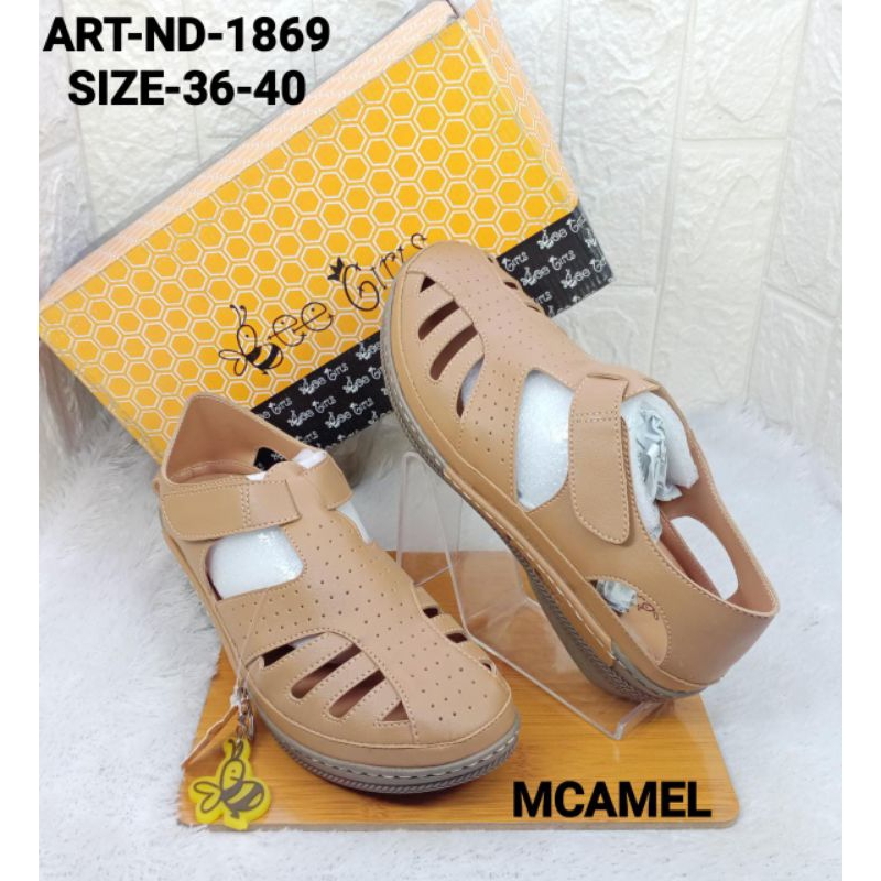 SEPATU TALI EMPUK WANITA BEE GIRLS 1869