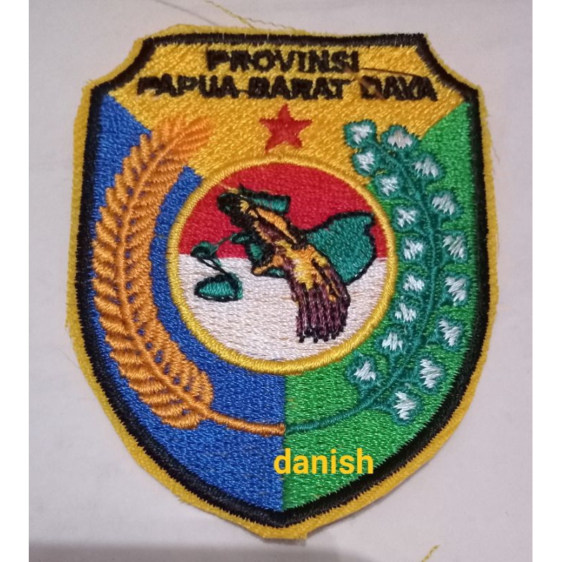 bet bordir PEMPROV PROVINSI PAPUA BARAT DAYA ( minimal 10 PCS)