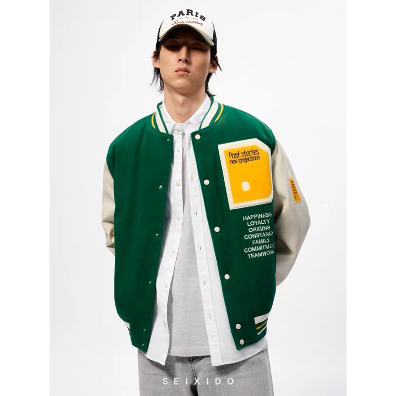 ZARA VARSITY D JACKET ZARA ORIGINAL