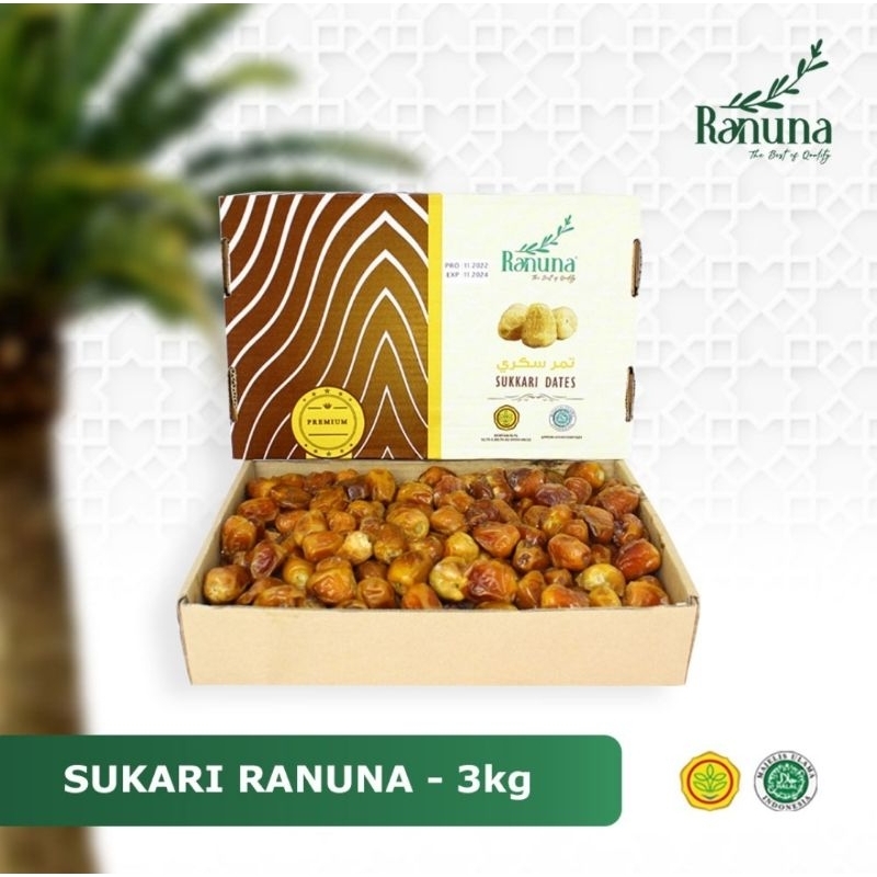 

kurma sukari ranuna dus 3kg premium