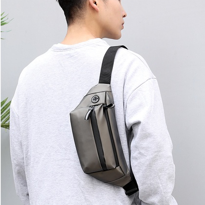 Tas Pinggang Waist Bag Pria Import Waterproof Fashion Man Bag Kekinian Azgalery T182