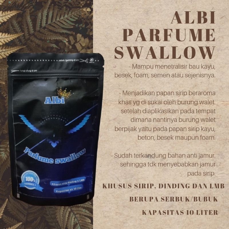 ALBI SWALLOW - PARFUM BUBUK SIRIP WALET
