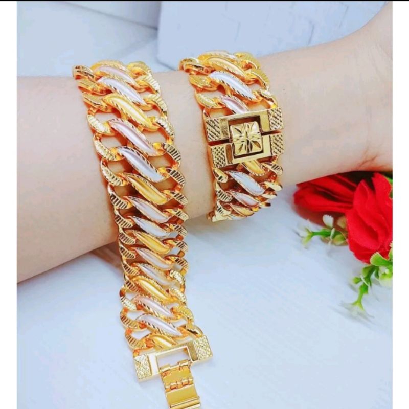 gelang harley / gelang lipan / gelang sisik naga Kombinasi