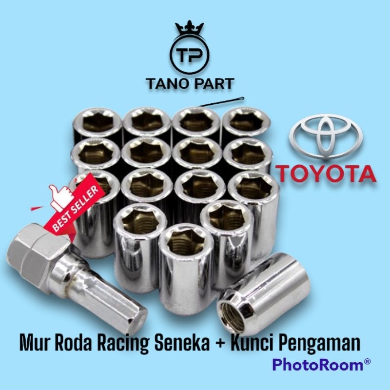 Mur Roda Racing Baut Lugnut Velg Mobil Avanza Xenia Veloz