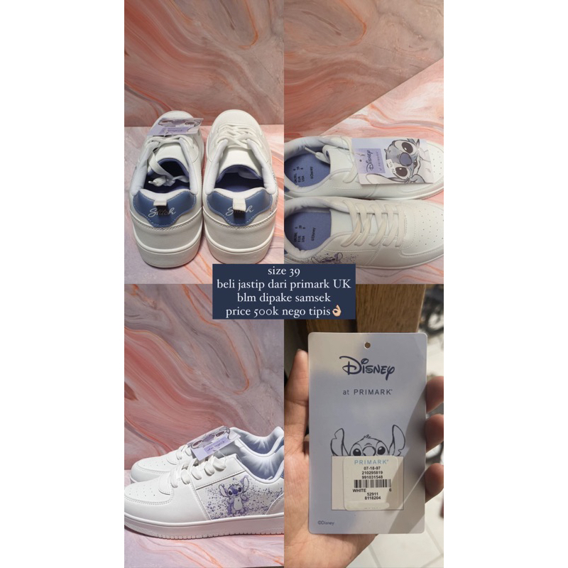 Sepatu Sneakers Stitch Disney at Primark