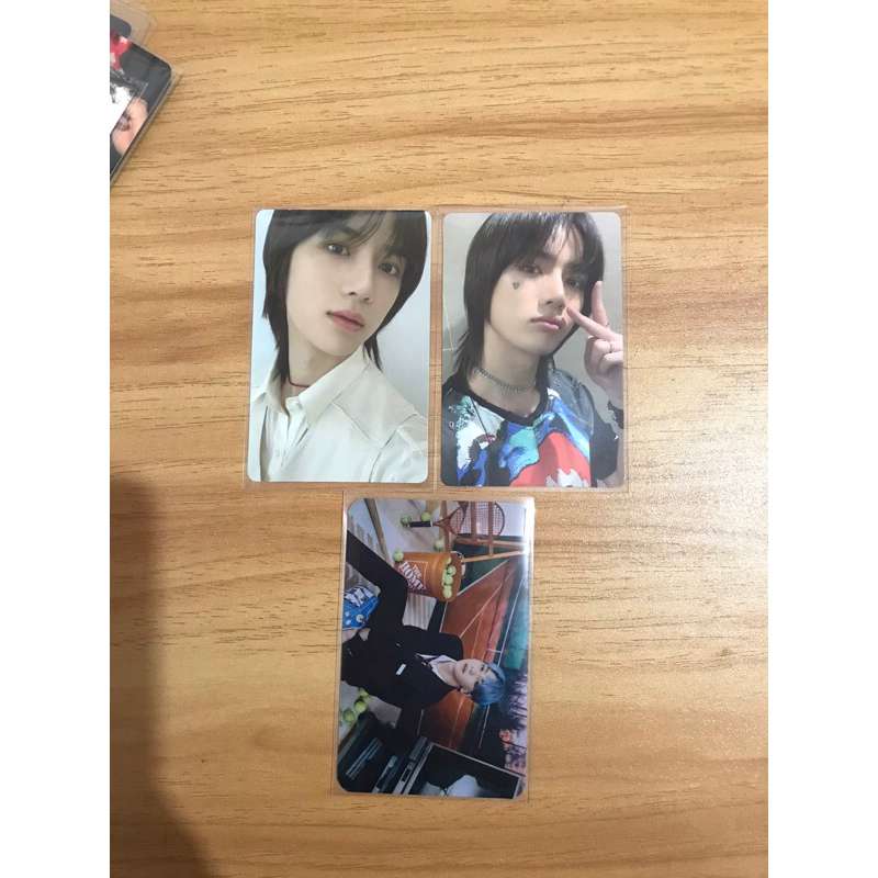 photocard/pc beomgyu fight & escape jewel/beomgyu lamaran & harley