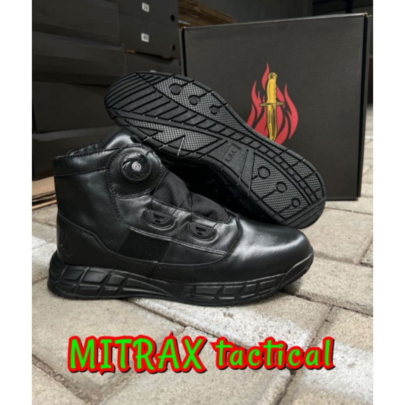 SEPATU PDH MIDTRACK TALI PUTAR PARABELLUM TACTICAL