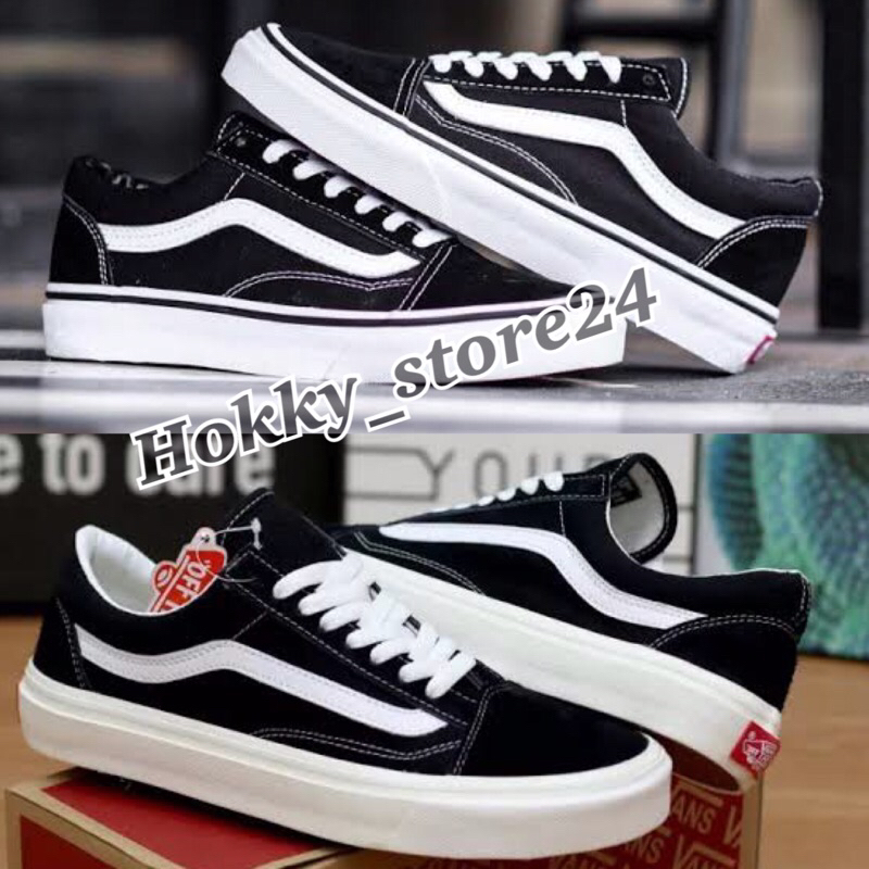 vans oldskool premium sepatu sneakers pria wanita casual