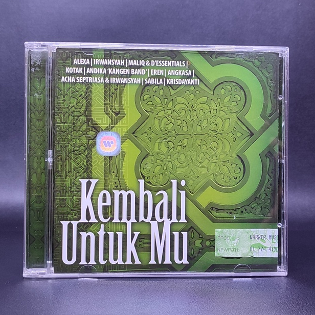 CD KEMBALI UNTUKMU ALEXA MALIQ & D'ESSENTIALS KOTAK KRISDAYANTI KOTAK