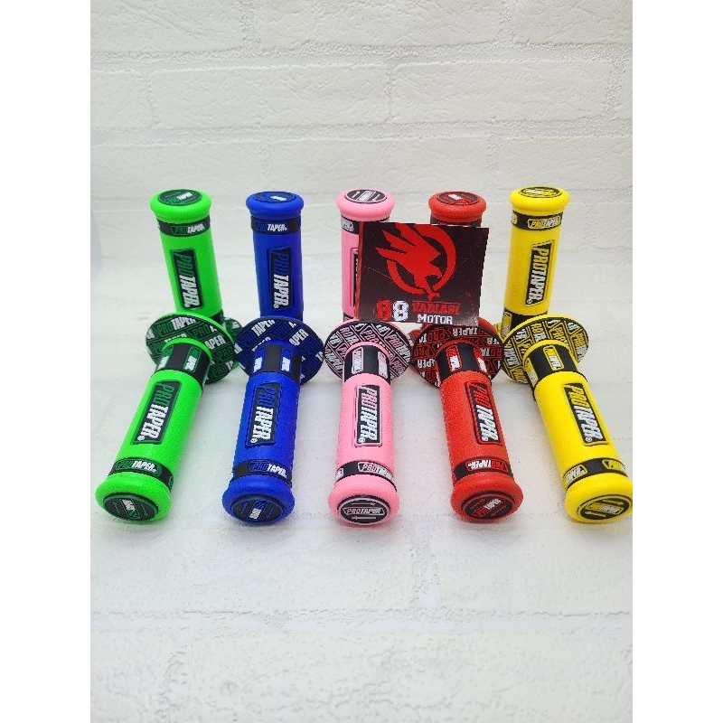 Handgrip Protaper Variasi Warna Universal Semua Motor Bisa - Grip Protaper Donat Variasi