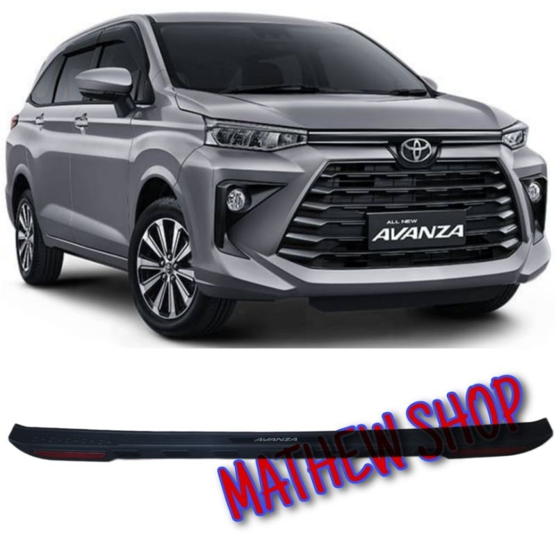 Rear Door Sillplate Sill Plate Belakang Bagasi All New Avanza 2021 2022 2023 2024 2025