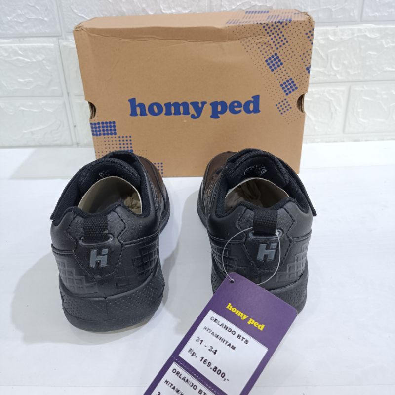 Sepatu Sekolah Homyped tipe Orlando BTS size 31-38