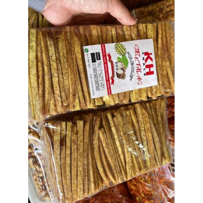 

Snack Stik Talas Merk KH Besar Khas Pontianak 350g