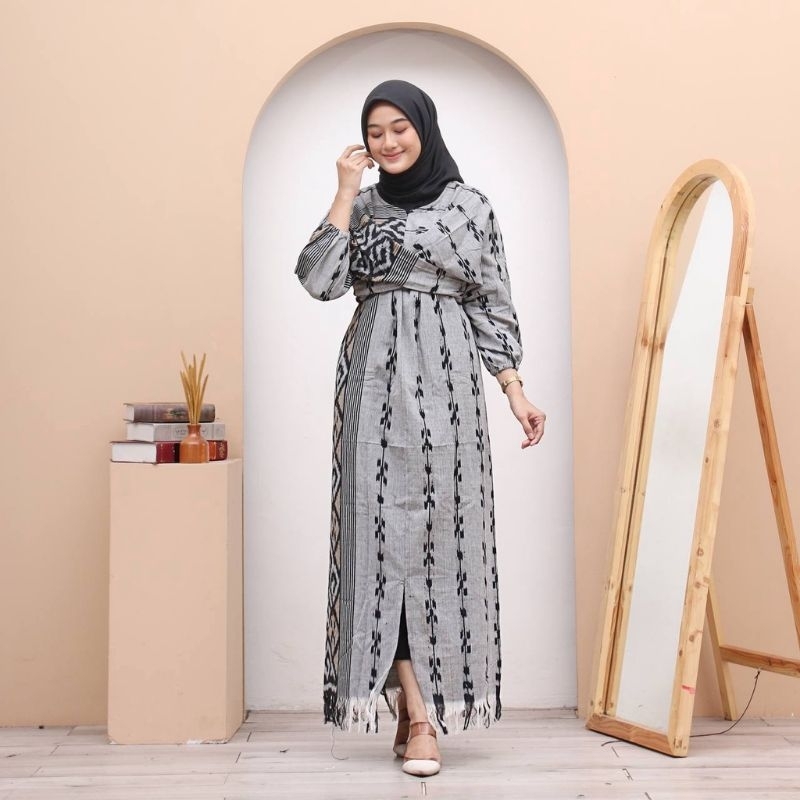 BAJU GAMIS TENUN BLANKET