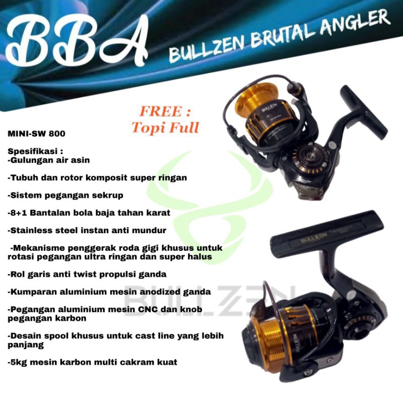 REEL BULLZEN MINI SW 800