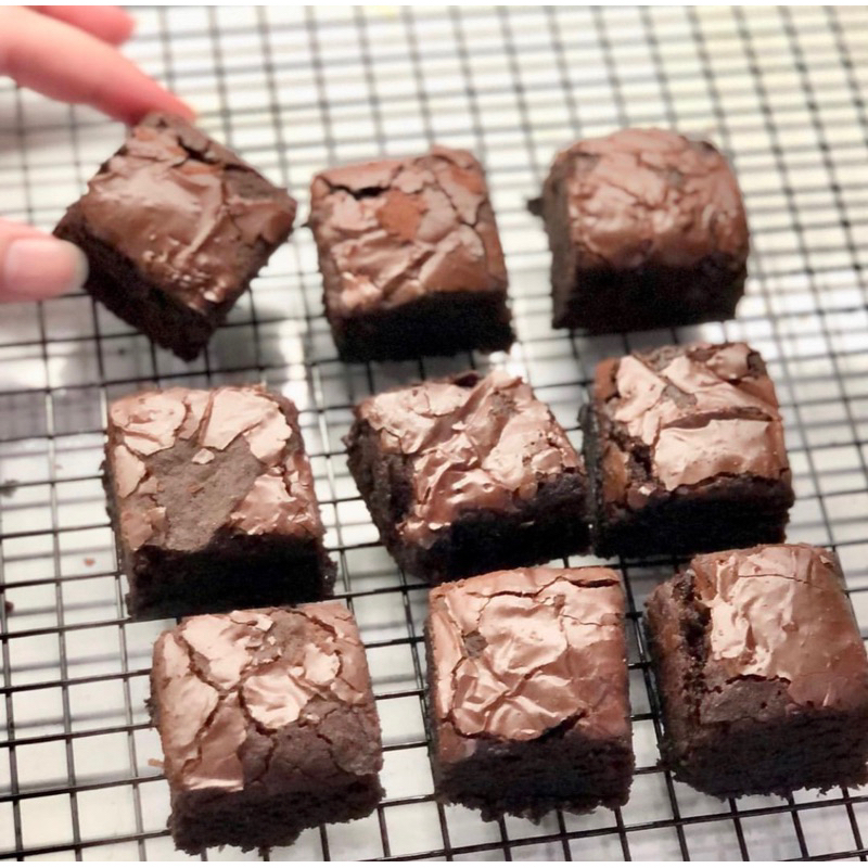

Fudge Brownies Premium Ingredients Brownies Panggang Bahan Premium