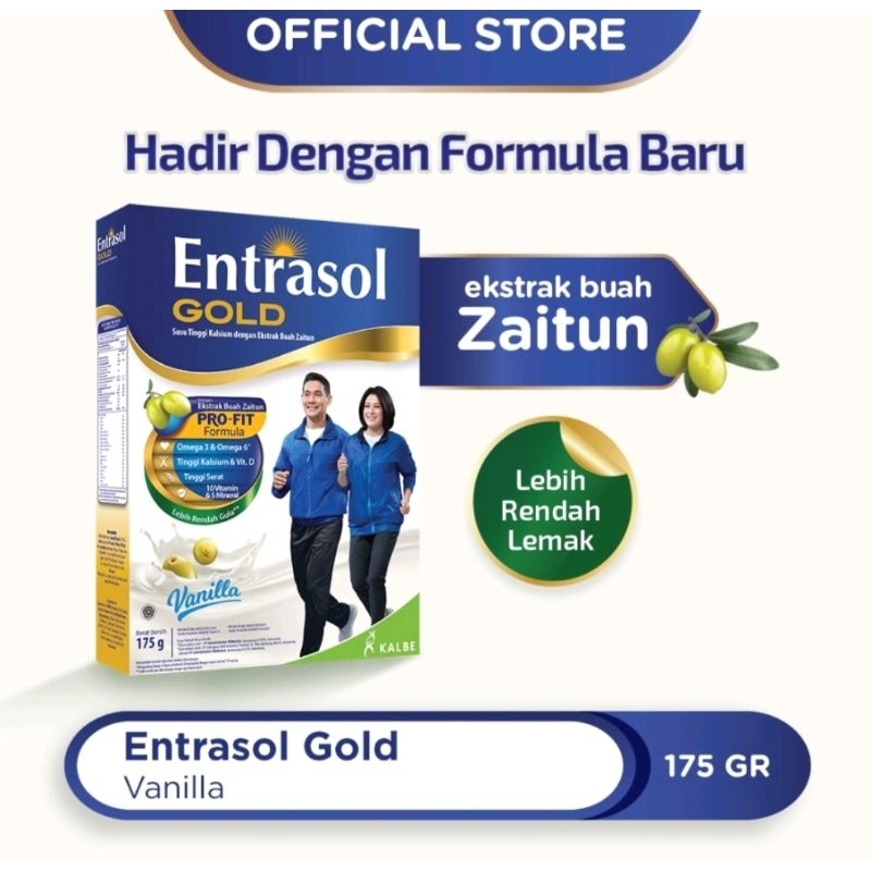 

Susu Entrasol Gold 170gr