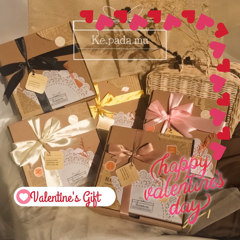 

DIY Gift Box Hampers kotak kado HADIAH VALENTINE GIFT gift box hadiah ultah aesthetic kepadamu unik murah new yerar gift natal gift Christmas gift