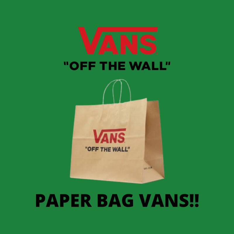 

Paper bag vans