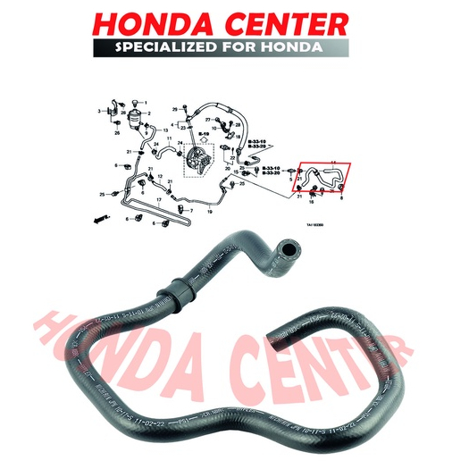 selang slang hose return balik power stering steering honda accord cp2 2008 2009 2010 2011 2012 53734-TA0
