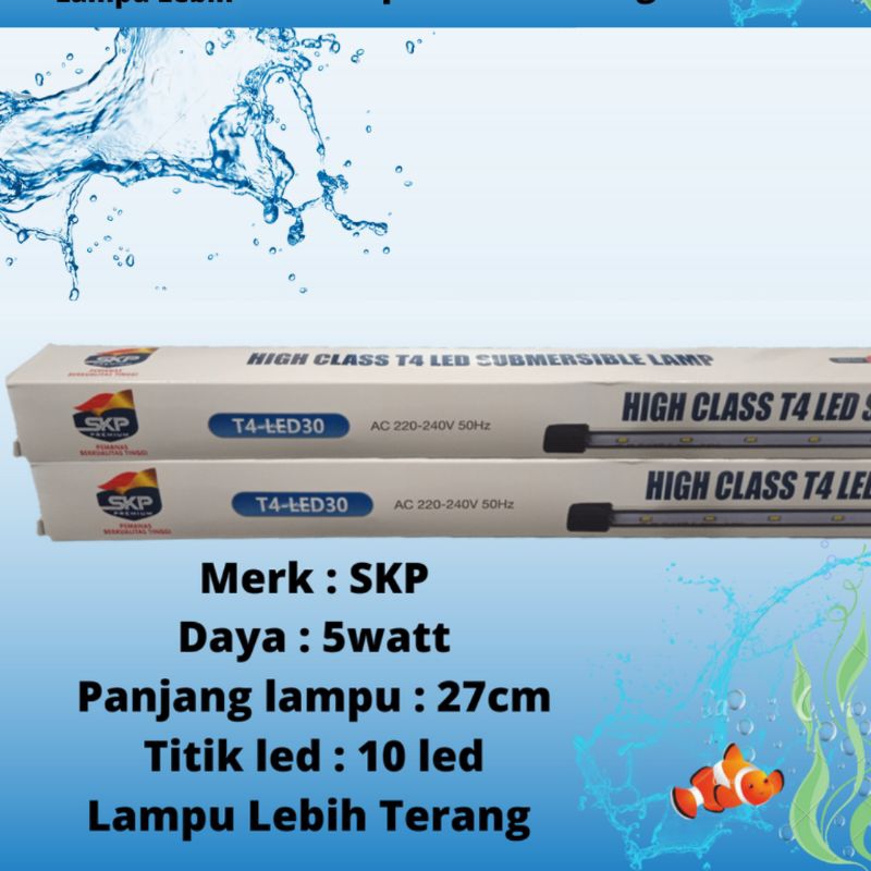 Promo Murah Lampu Led Celup Aquarium SKP T430