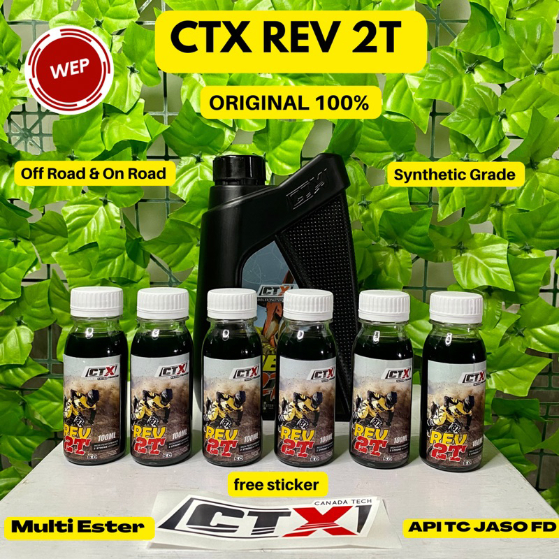 Oli Samping CTX REV 2T Multi Ester Repack 100ml