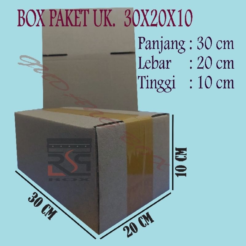 

Kardus packing uk. 30x20x10 Box packaging online murah carton box