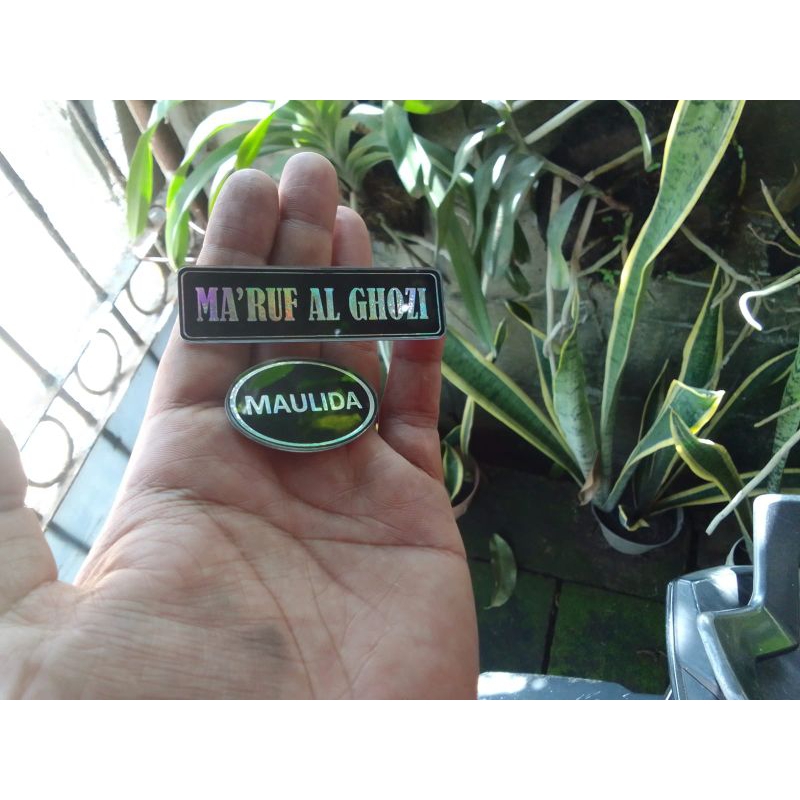 

Name tag (Nama Dada) Akrilik Murah Sesuai Request