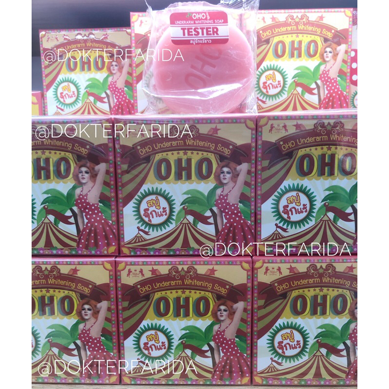 OHO Cream Original Thailand | OHO Soft Cream | OHO Underarm Cream | OHO Gluta Soap