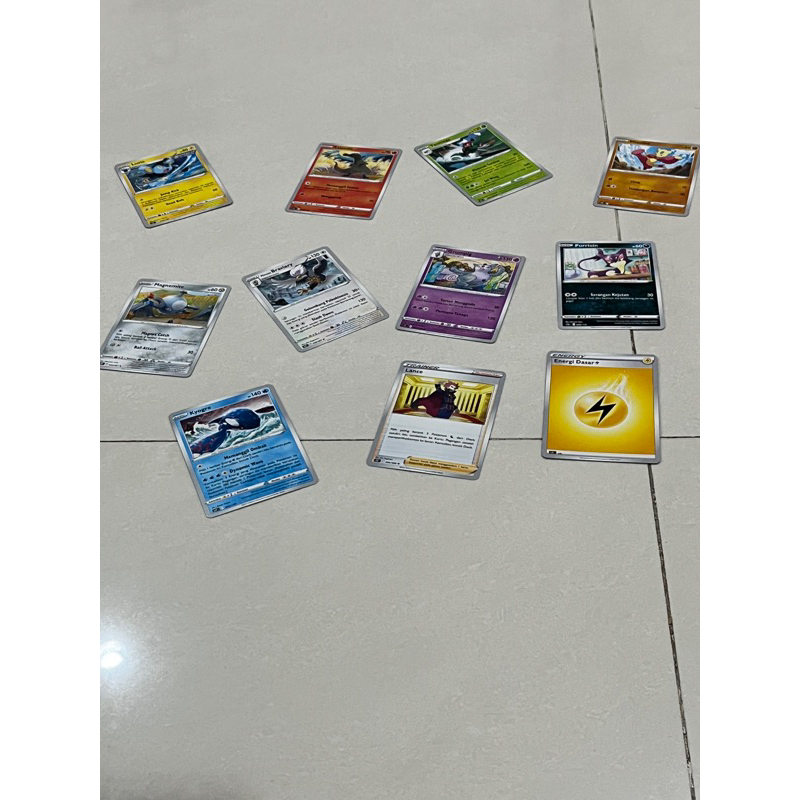 Kartu pokemon Game Koleksi Original