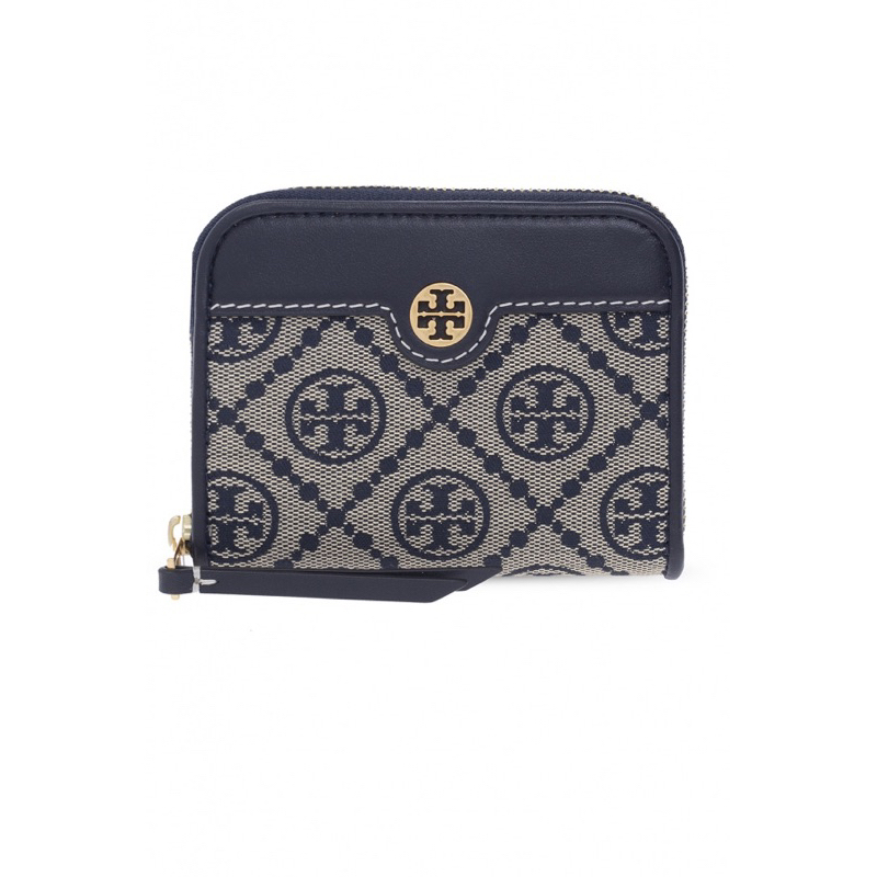 Tory Burch Wallet Coin T Monogram Zip - Around TB 90313