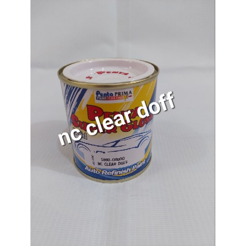 CAT PENTA SUPER GLOSS VERNIS DOFF - CLEAR DOFF -200 GRAM -1 KOMPONEN -DUCO OTOMOTIF