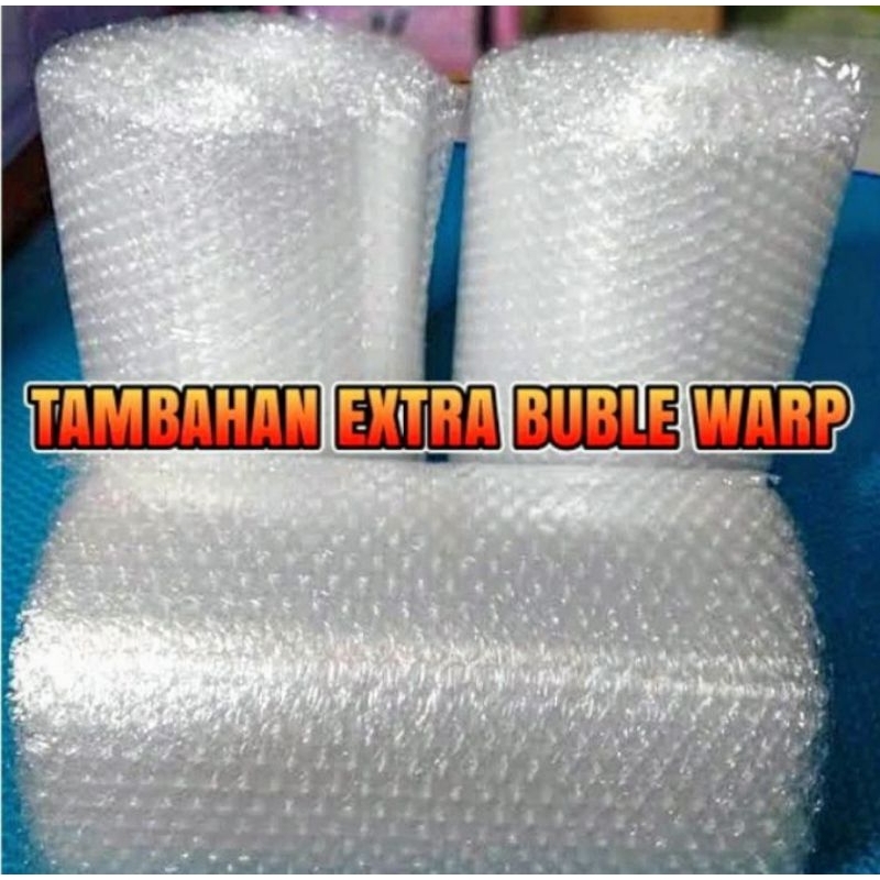 

bubble wrap tambahan packing