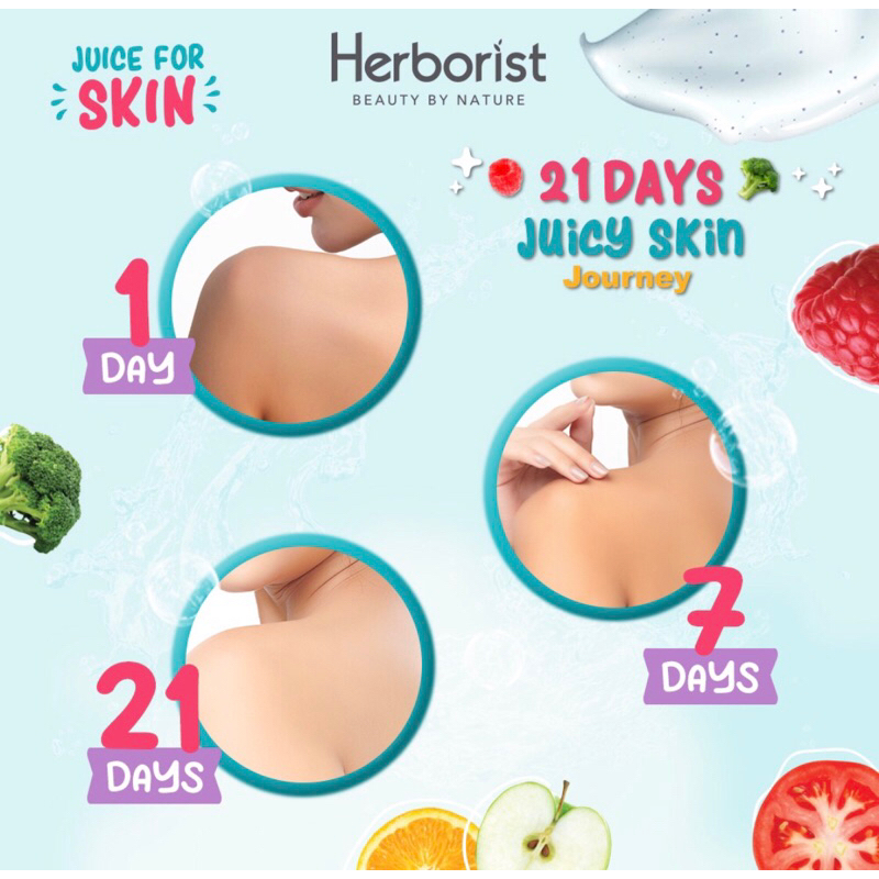 HERBORIST JUICE FOR SKIN EXFOLIATING GEL SCRUB