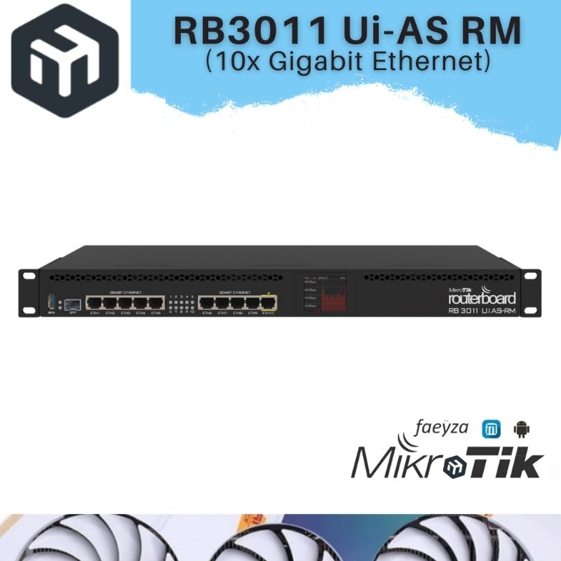 MikroTik RB3011UiAS-RM RB 3011UiAS RM