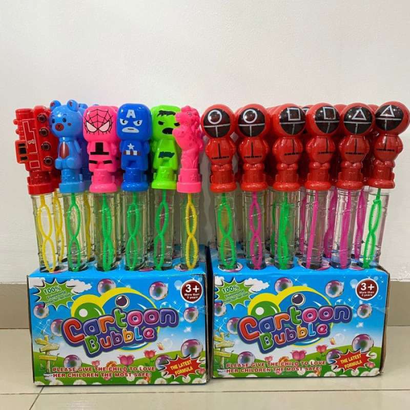 MAINAN ANAK BUBBLE STICK TIUP GELEMBUNG SABUN TIUP BALON
