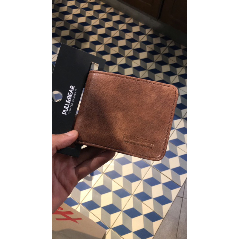 dompet coklat pull&bear