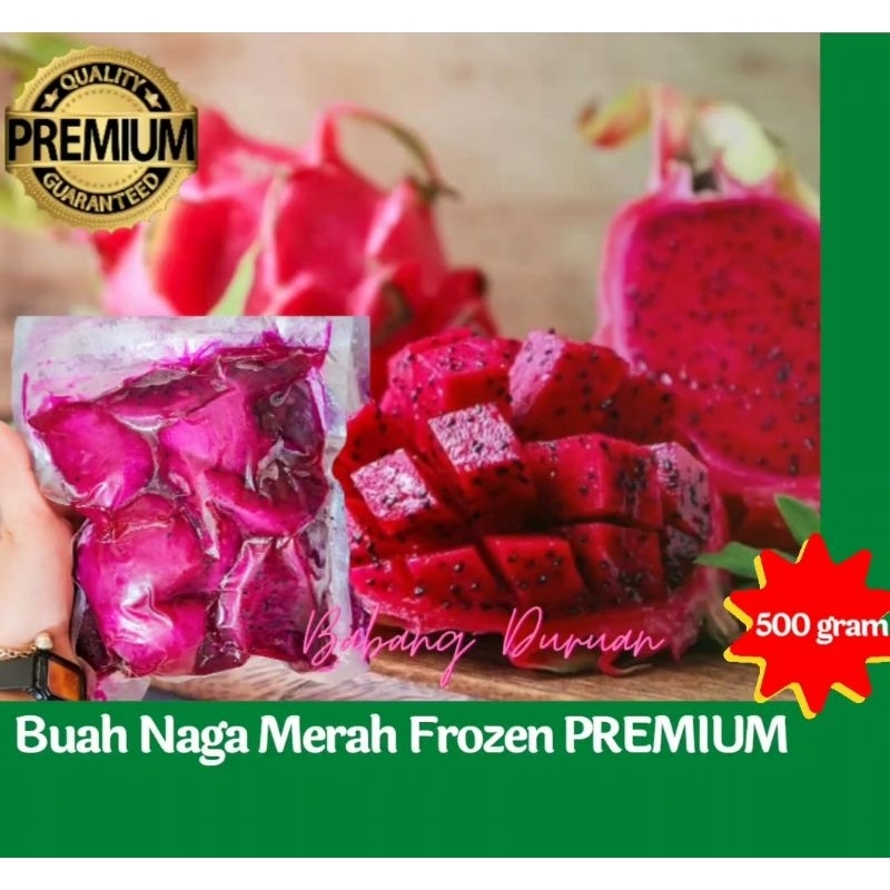 

BUAH NAGA FROZEN 500GR PREMIUM GRADE A DARI BUAH PILIHAN DAN BERKUALITAS