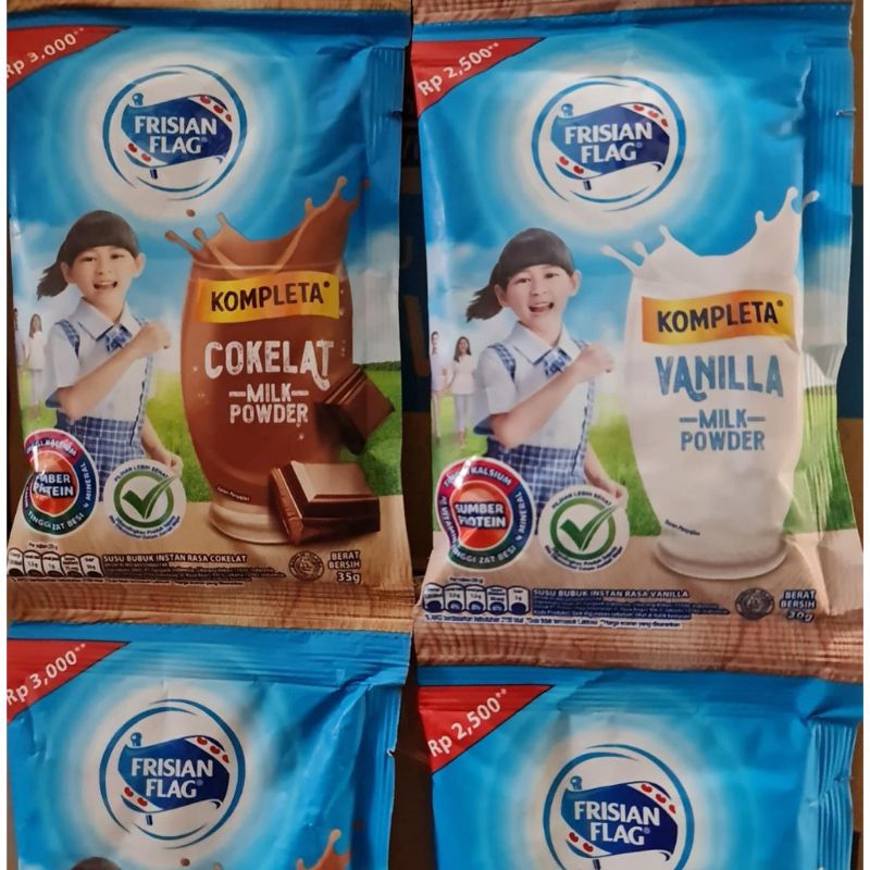 

frisian flag kompleta cokelat vanilla milk powder