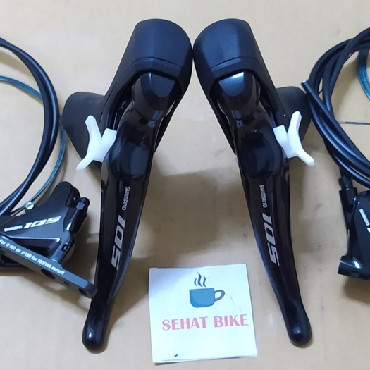Brifter Shimano 105 ST-R7020 Hydraulic Disc Brake Dual Control Lever Shifter Brifter Original